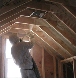 Elk Grove IL attic spray foam insulation